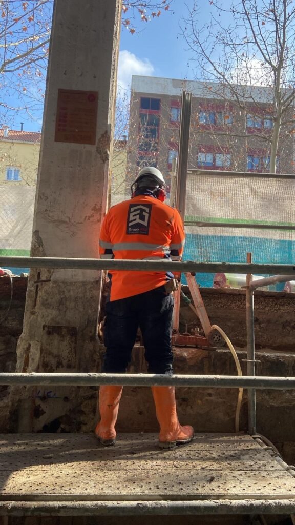 Perforaciones en hormigón